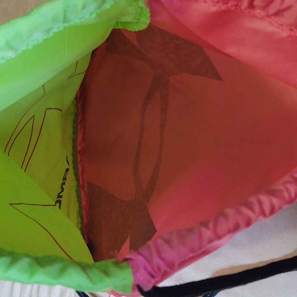 Under Armour Neon Reversable Drawstring Backpack - Picture 9 of 11